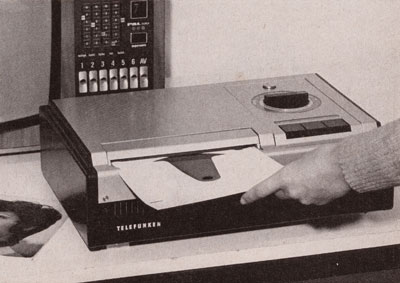 Teldec Production VideoDisc Player