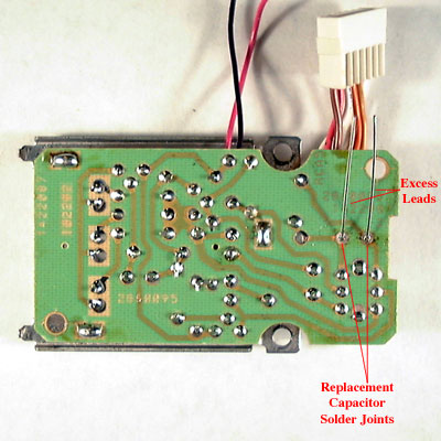 560 Picofarad Capacitor In Place