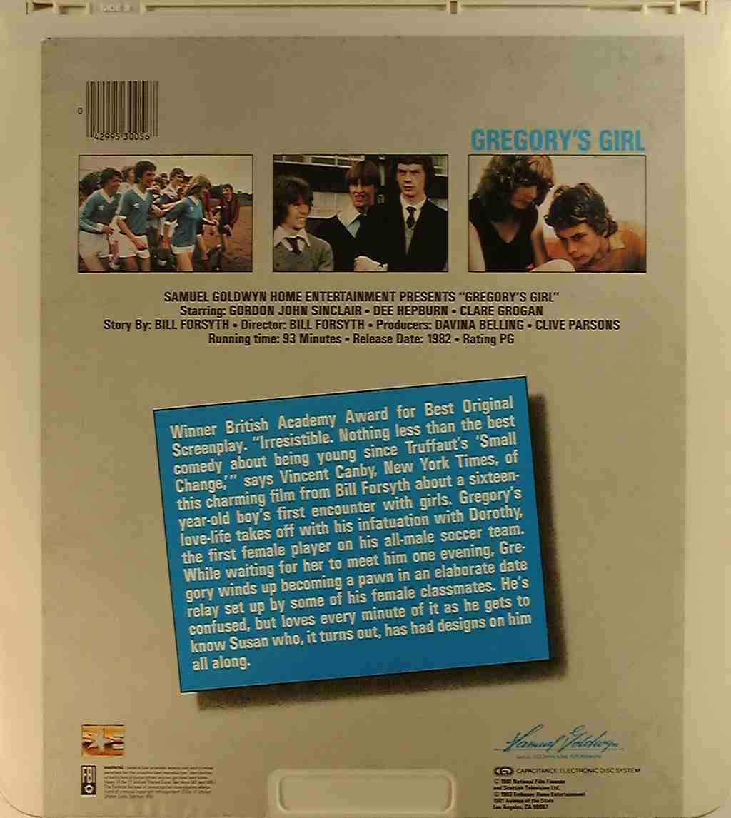 CED title precursor to the Blu-ray DVD movie disc format